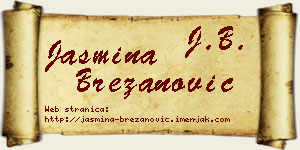 Jasmina Brezanović vizit kartica